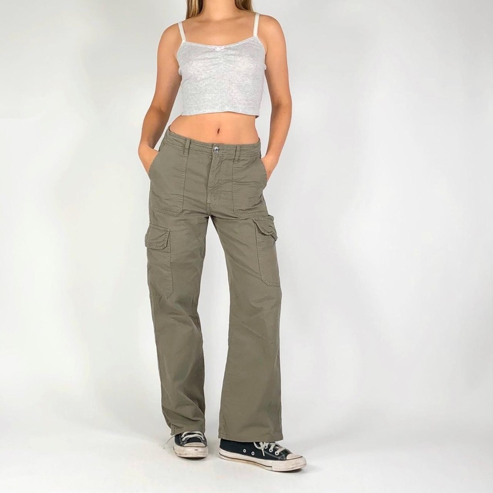 Zara Green cargo pants